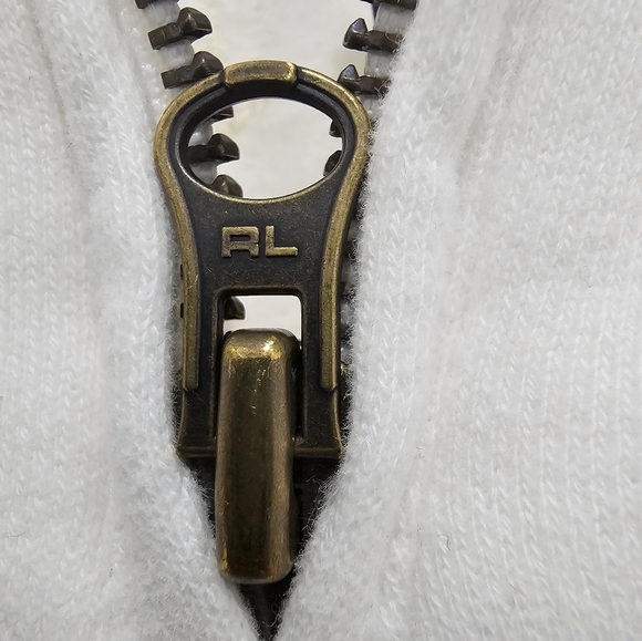 Polo Ralph Lauren 1/4 Zip Pullover Sweatshirt Second 7 Loop Collar Size 24M - Picture 11 of 15
